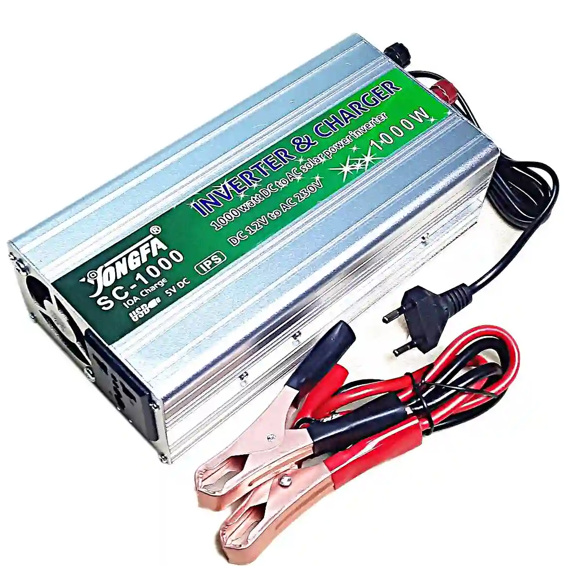 Jungfa 1000W Solar Inverter + Battery Charger USB with Auto Cut Off UPS
