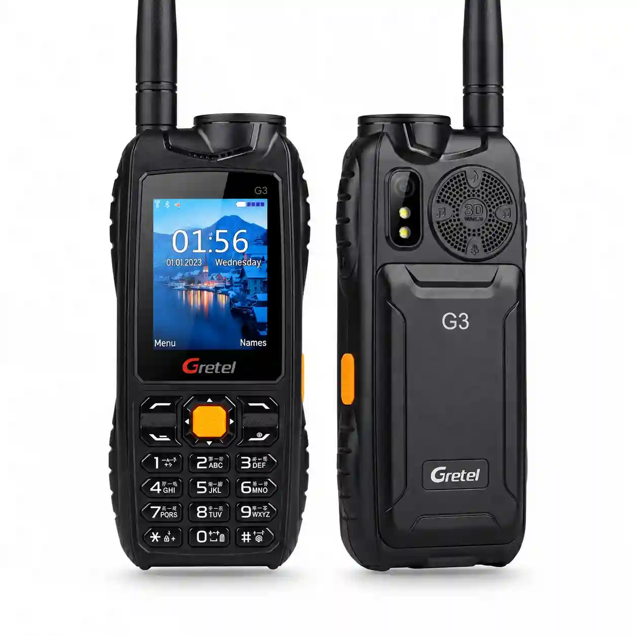Gretel G3 Antina Power Bank Phone 9800mAh Battery