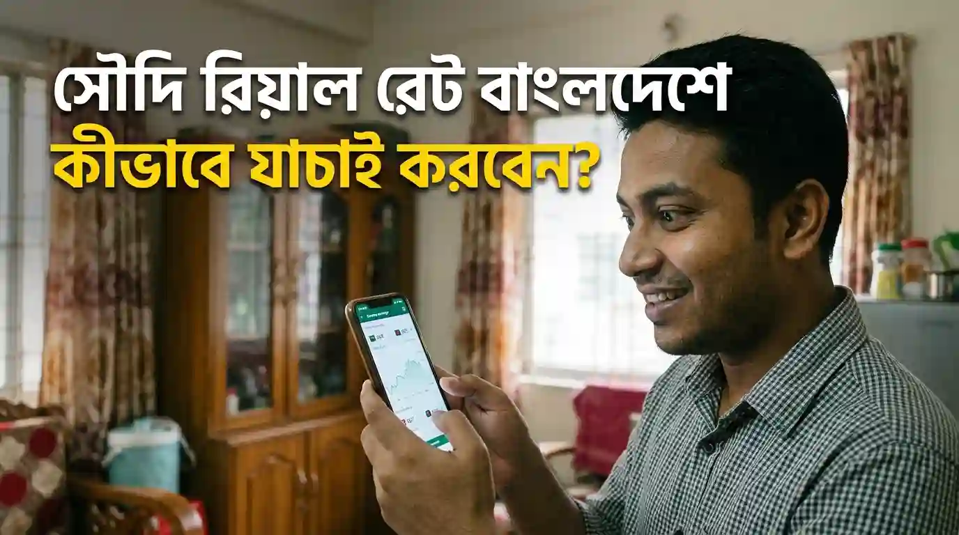সৌদি রিয়াল রেট বাংলাদেশে কীভাবে যাচাই করবেন?