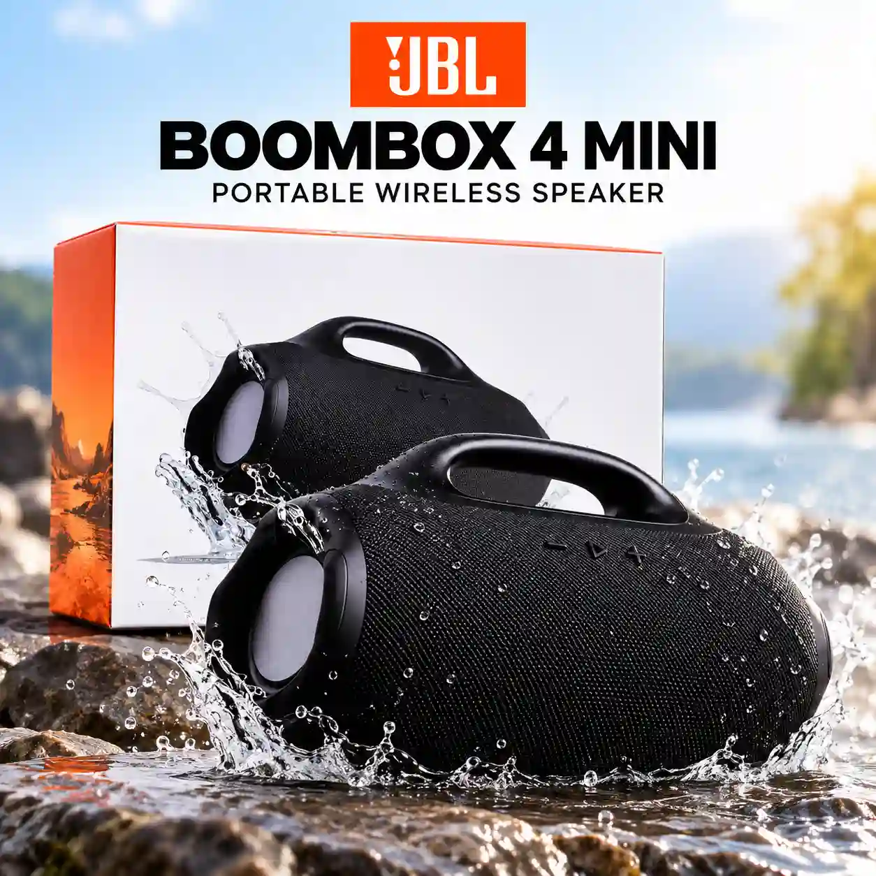 JBL Boombox 4 Mini Portable Wireless Speaker