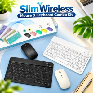 Slim Wireless Mouse & Keyboard Combo Kit